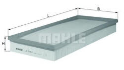 MAHLE Filtru aer MAHLE ORIGINAL LX 1004 (LX 1004)