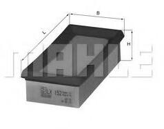 MAHLE Filtru aer MAHLE ORIGINAL LX 152 (LX 152)