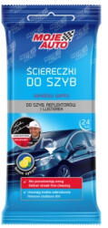 MOJE AUTO Set 24 de servetele pentru curatat geamuri Moje Auto (19-057)