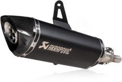 Akrapovic Evacuare AKRAPOVIC BLACK TITANIUM SLIP-ON SILENCER ITALJET DRAGSTER 200 2021-2024 (S-IT125SO1-HRTBL)