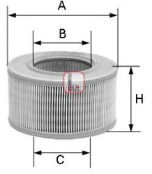 SOFIMA Filtru aer SOFIMA S 7239 A (S 7239 A)