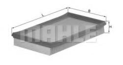 MAHLE Filtru aer MAHLE ORIGINAL LX 1148 (LX 1148)