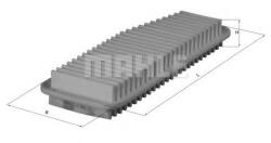 MAHLE Filtru aer MAHLE ORIGINAL LX 1611 (LX 1611)