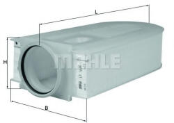 MAHLE Filtru aer MAHLE ORIGINAL LX 1686 1 (LX 1686/1)