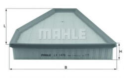 MAHLE Filtru aer MAHLE ORIGINAL LX 1478 (LX 1478)