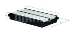 MAHLE Filtru aer MAHLE ORIGINAL LX 1075 (LX 1075)
