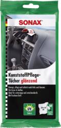 SONAX Servetele Umede Auto Pentru Suprafetele Din Plastic, Cu Efect Lucios, Set 10 Buc Sonax (415100) - autobob