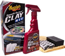 Meguiar's Meguiar s Kit Plaselina Curatare Smooth Surface Clay Kit 473ML G1016EU (G1016EU)