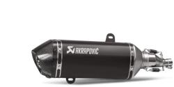 Akrapovic Evacuare SILENCER RACING SLIP ON AKRAPOVIC INOX BLACK VESPA GTS 125 150 IE SUPER 2017-20 (S-VE125SO1-HZBL)