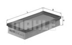 MAHLE Filtru aer MAHLE ORIGINAL LX 1576 (LX 1576)
