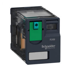 Schneider Electric Schneider mini dugaszolható relé 4 váltó érintkező 6A 24VDC (RXM4AB1BD) (RXM4AB1BD)