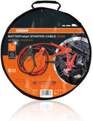 OSRAM STARTERcable 300 Amperes akkumulátor indítókábel, 3 méter bikázó, 16 mm2, 3, 5 literes hengerűrtartalomig, tárolótáskával, OSC160 (OSC160)
