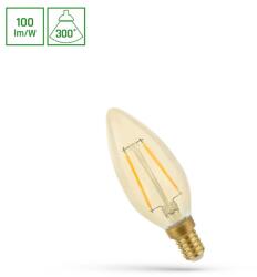 Wojnarowscy LED Izzó VINTAGE C35 E14/5W/230V 2400K 14458_4.9W (WJ0511)