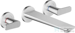 Hansgrohe AXOR CITTERIO C falsík alatti kádtöltő csaptelep zuhany csatlakozó és alaptest nélkül, króm 49482000 (49482000)