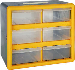Strend Pro Fali rendező Strend Pro SBx3045-A, 6 fiókos, 26, 5 x 16 x 23, 5 cm, max. 12 kg (239312)