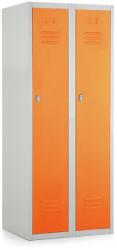 Rauman Fém szekrény, 60 x 50 x 150 cm, csavaros zár, narancs - ral 2004
