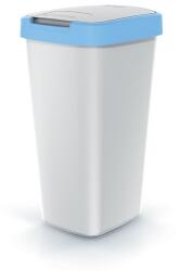 Prosperplast Szemeteskosár színes tetővel, 25 l, kék / szürke