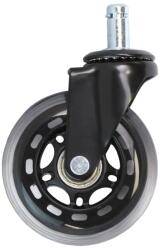 Rauman Kerekek irodai székhez Wheel Pro, 5 db, fekete