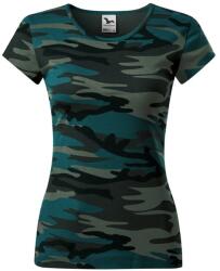 MALFINI Női póló Camo Pure - Terepszínű olajzöld | 2XL (C22C117)