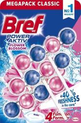 Bref Power Aktiv Flowers toalett frissítő 3x50g