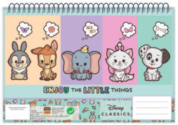 Disney Classics Animals A/4 spirál vázlatfüzet, 30 lapos - lord