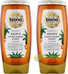 BIONA Pachet Sirop de Agave Light Ecologic/Bio 700g+700g