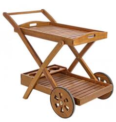 Bizzotto Carucior servire lemn maro Noemi 89x56x76 cm (0805120)
