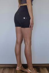 Freddy S. p. A WR. UP® SNUG Fekete magas derekú farmer rövidnadrág Méret: XS