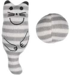 Flamingo macskajáték - szürke cica 1 db - petissimo