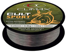 Climax CULT CARP SPORT MONO GREY 1000m 0.25mm (PT2011)