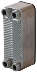 m-tech FHC030 50 lemezes, rézzel forrasztott INOX hőcserélő 4x1" csatlakozócsonkokkal