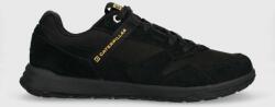 Caterpillar sneakers din piele QUEST RUNNER culoarea negru, P110713 PPYX-OBU05S_99X