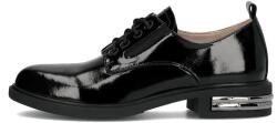 Filippo Pantofi dama, Filippo, DP6189-24-BK-L-Negru, elegant, piele naturala, cu toc, negru (Marime: 40)