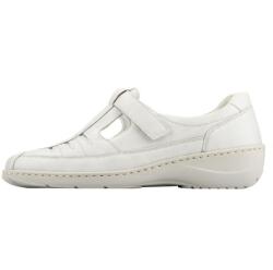 Waldläufer Pantofi dama, Waldlaufer, 607501-172-120-Kya-Bej, casual, piele naturala, perforati, cu talpa joasa, bej (Marime: 40, 5)
