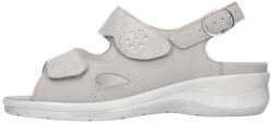 Waldläufer Sandale dama, Waldlaufer, 811004-324-070-Merle-Gri, casual, piele naturala, cu talpa joasa, gri (Marime: 41)