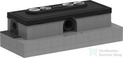 Hansgrohe AXOR uBOX zuhanyfolyóka alaptest lapos beépítéshez 01006180 (01006180)