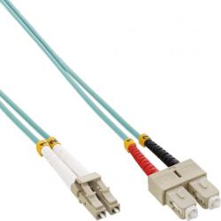 InLine Cablu fibra optica Duplex Multimode LC-SC LSOH OM3 25m, InLine IL88638O (IL88638O)