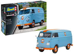 Revell VW T1 Panel Van (Gulf Decoration) 1: 24 makett autó (07726) (07726)