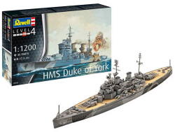 Revell Model Set Battleship HMS Duke of York 1: 1200 (65182) (65182) - jatekmakettcentrum