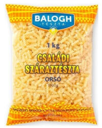 Balogh Tészta családi tojásnélküli száraztészta Orsó 1kg