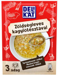 DELIKÁT zöldségleves kagylótésztéval 44 g