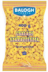 Balogh Tészta Tészta Családi Szarvacska tojás nélküli 400g