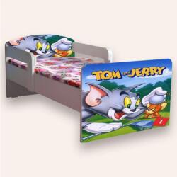 Camera Magica Pat Copii Tom Si Jerry Mic 2-8 Ani Cu Manere Cu Saltea Inclusa 140x70 Cmg46521040011604 (CMG46521040011604)