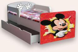 Camera Magica Patut Copii Mickey Mouse Cu Manere Mic 2-8 Ani Cu Sertar Varianta fara Saltea Cmg46495392268628 (CMG46495392268628)