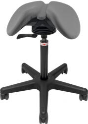 Salli Light Basic nyeregszék Kárpit színe: Szövet - szürke, Testmagasság: Magas (L) - 165 cm-től