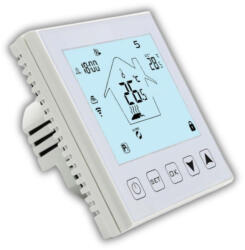 EVP HY603WE white termosztát +5. . +35°C, 16A padlóérzékelővel (EVPHY603WEW) (EVPHY603WEW)