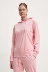 GUESS felső COUTURE rózsaszín, női, kapucnis, V4RQ25 KBXI2 - rózsaszín M