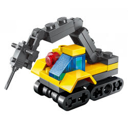 Qman építőkészlet Squros Extreme Changeable 2102-3 Scorpion bontókalapács 3 az 1-ben 32 db (LEGO kompatibilis) (QM2102-3)