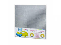 L-W Toys LW Toys tábla / alap 32x32 világosszürke (LEGO kompatibilis) (LW2001)