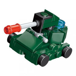 Qman építőkészlet Trans Collector 2106-2 tank 3 az 1-ben 35 db (LEGO kompatibilis) (QM2106-2)